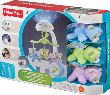 Carusel muzical cu proiecție pentru patul bebelușilor, Fisher Price, 0-1 an